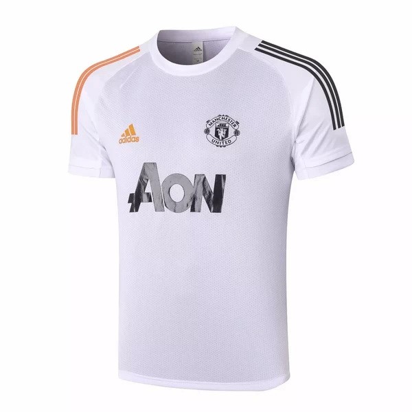 Formazione Manchester United 20/21 Bianco Arancione Nero